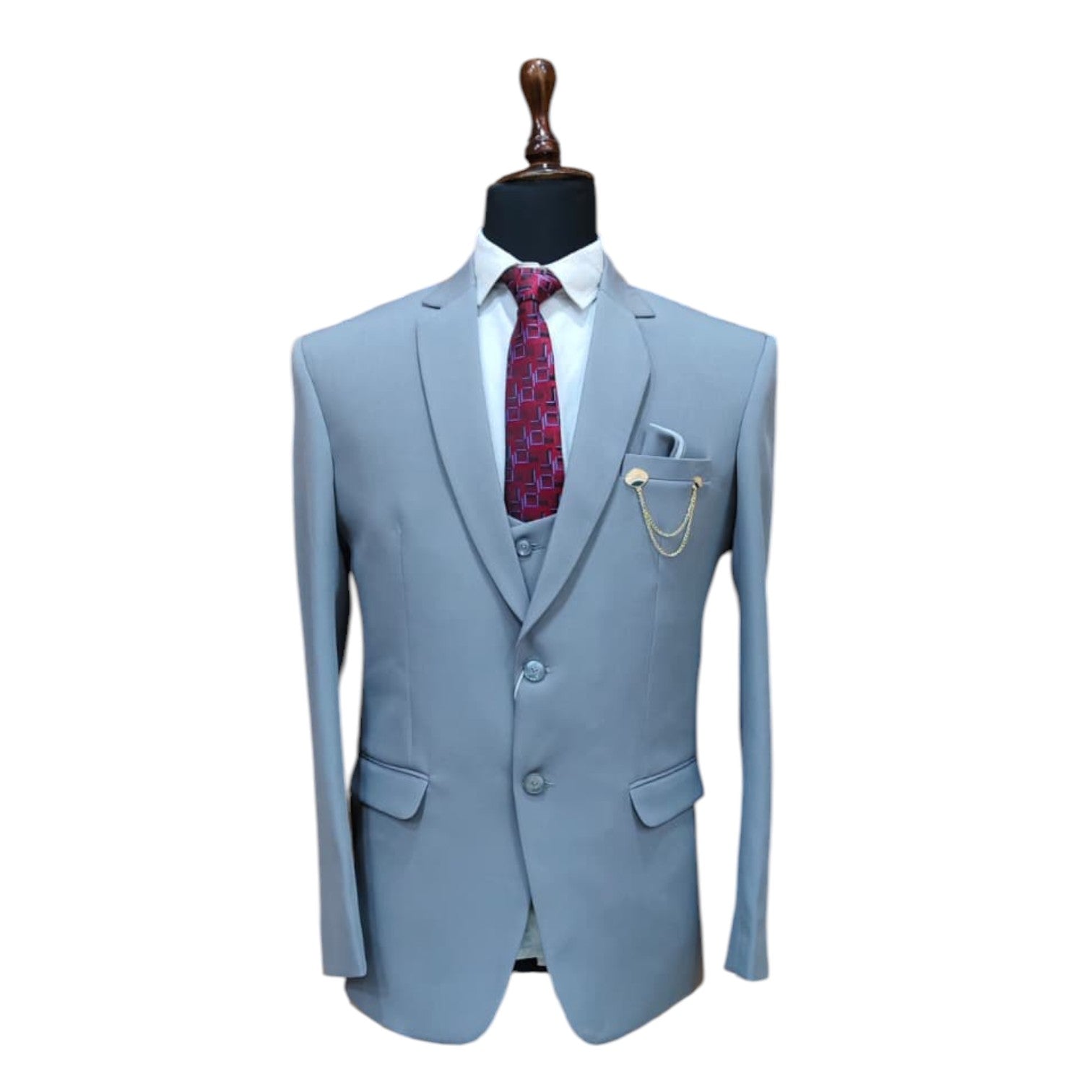 Men’s Modern Classic 3 - Piece Suits  with Premium Fabric