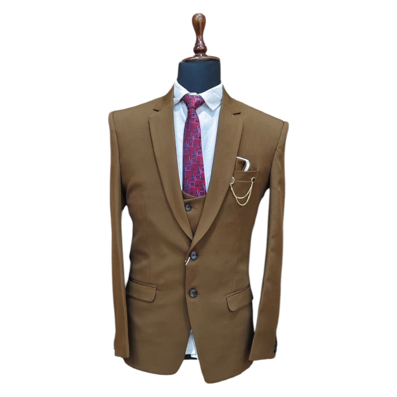 Men’s Modern Classic 3 - Piece Suits  with Premium Fabric