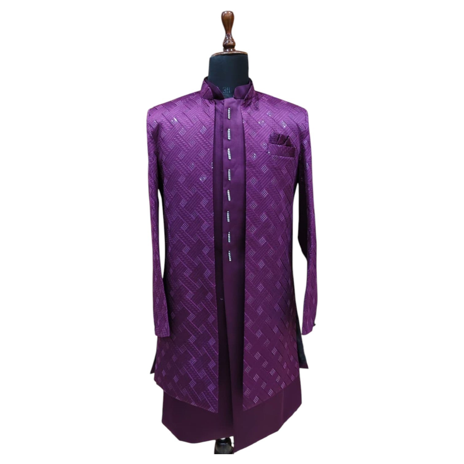 Men’s Designer  Indo Western Long Shrug