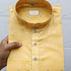 Men’s Elegant Festive Kurta with Designer Buttons