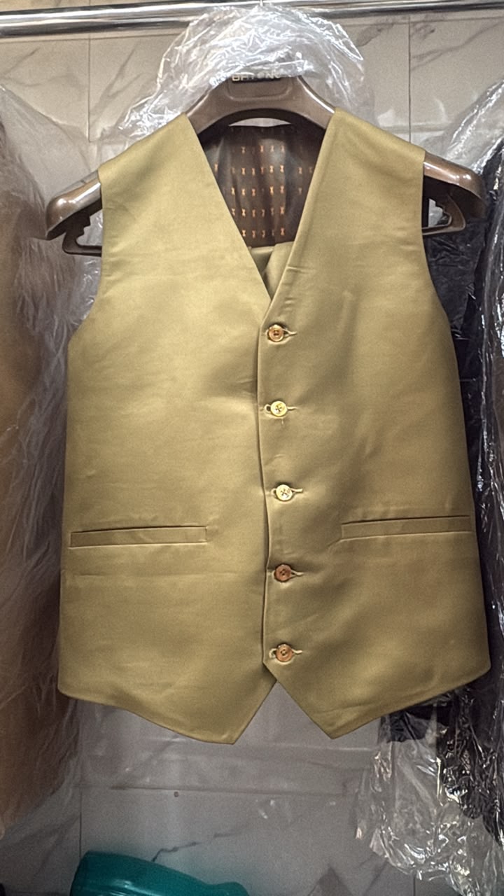Men's Champagne Beige 3 Piece Suit | Premium Formal Wear Set