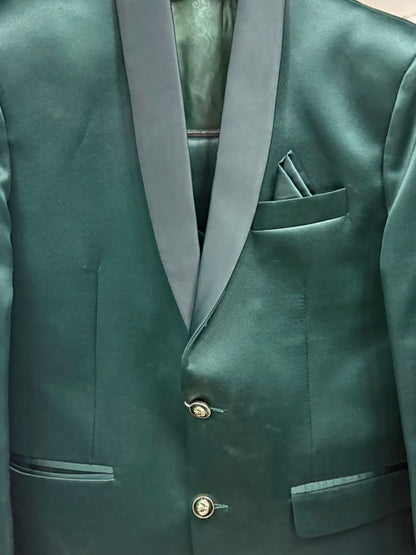 Club AK Premium Green Blazer Suit for Men | Wedding & Reception Outfit