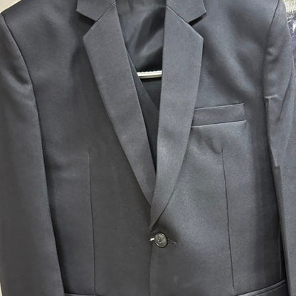 Club AK Black Slim Fit 3 Piece Suit | Elegant Wedding Collection