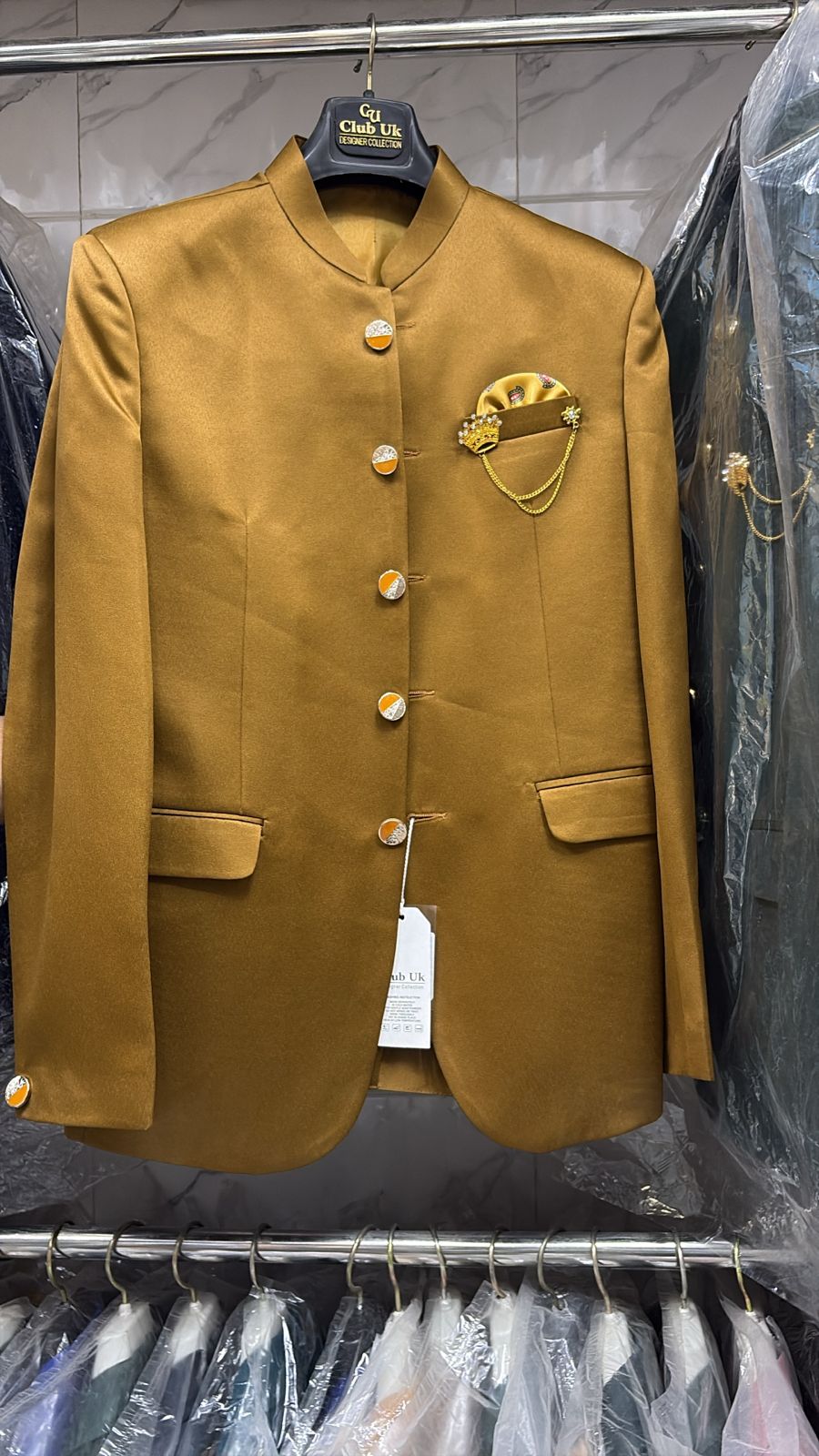 Jodhpuri Yellow Suit for Men