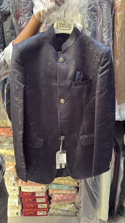 Men's Jodhpuri Blue Suit With Pant