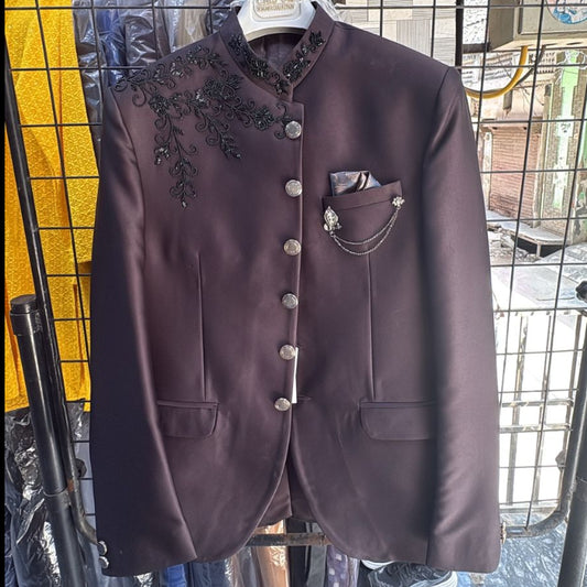 Men's Jodhpuri Thread Embroidery Work Suit