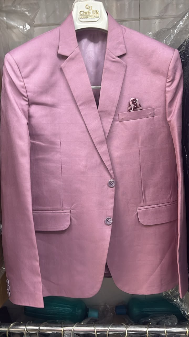 Men's Blush Pink 3 Piece Suit
