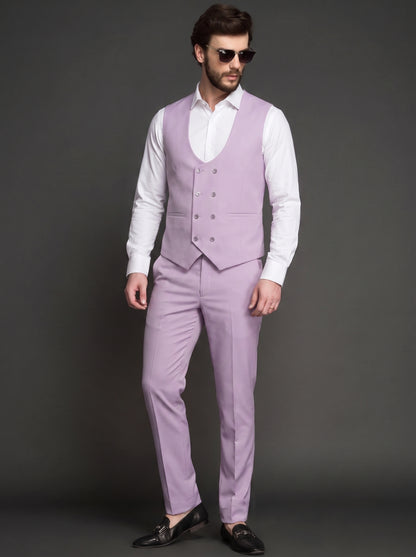 Club AK Pastel Lavender Suit for Men | Premium Formal Blazer Collection
