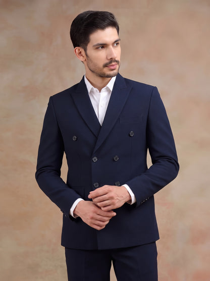 CLUB AK Men's Premium Double-Breasted Suit for Men | Wedding Collection
