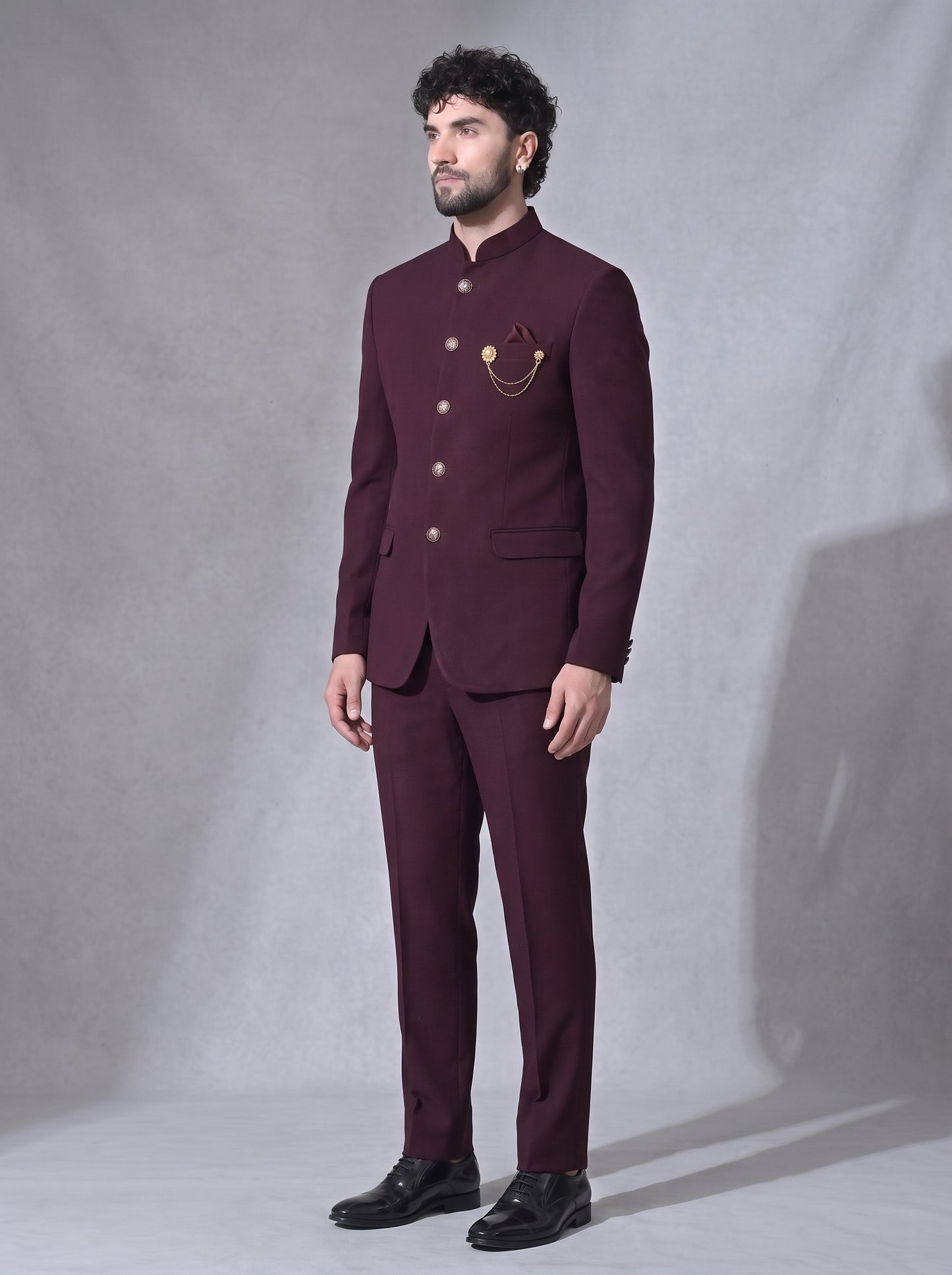 Club AK Men's shimmer Jodhpuri Suit | Premium Bandhgala Wedding, Reception & Party Wear
