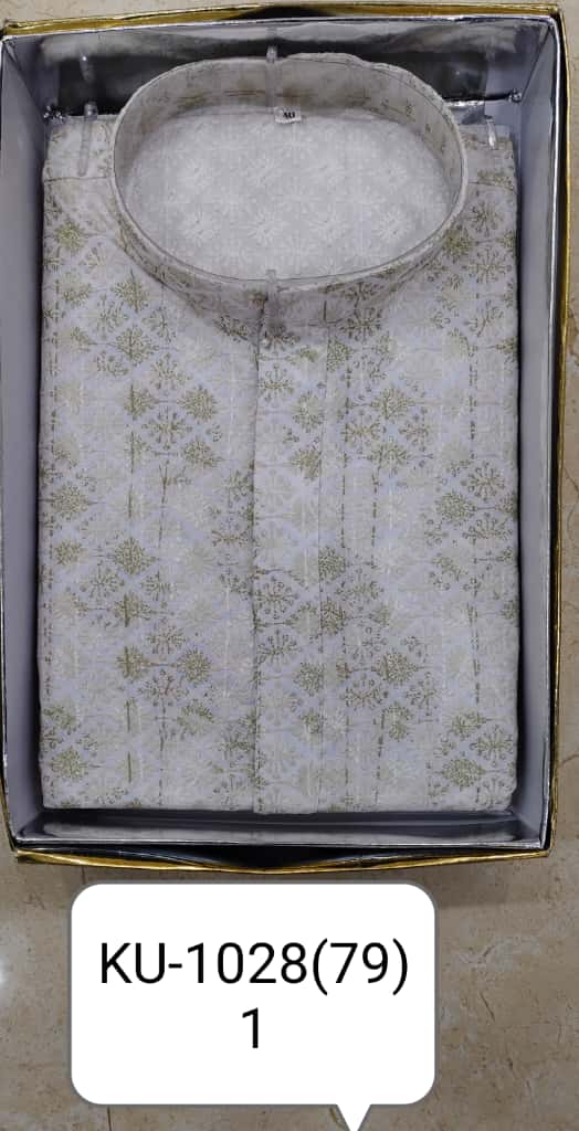 Men’s Stylish Chicken Embroidery Kurta | Party & Festive Wear