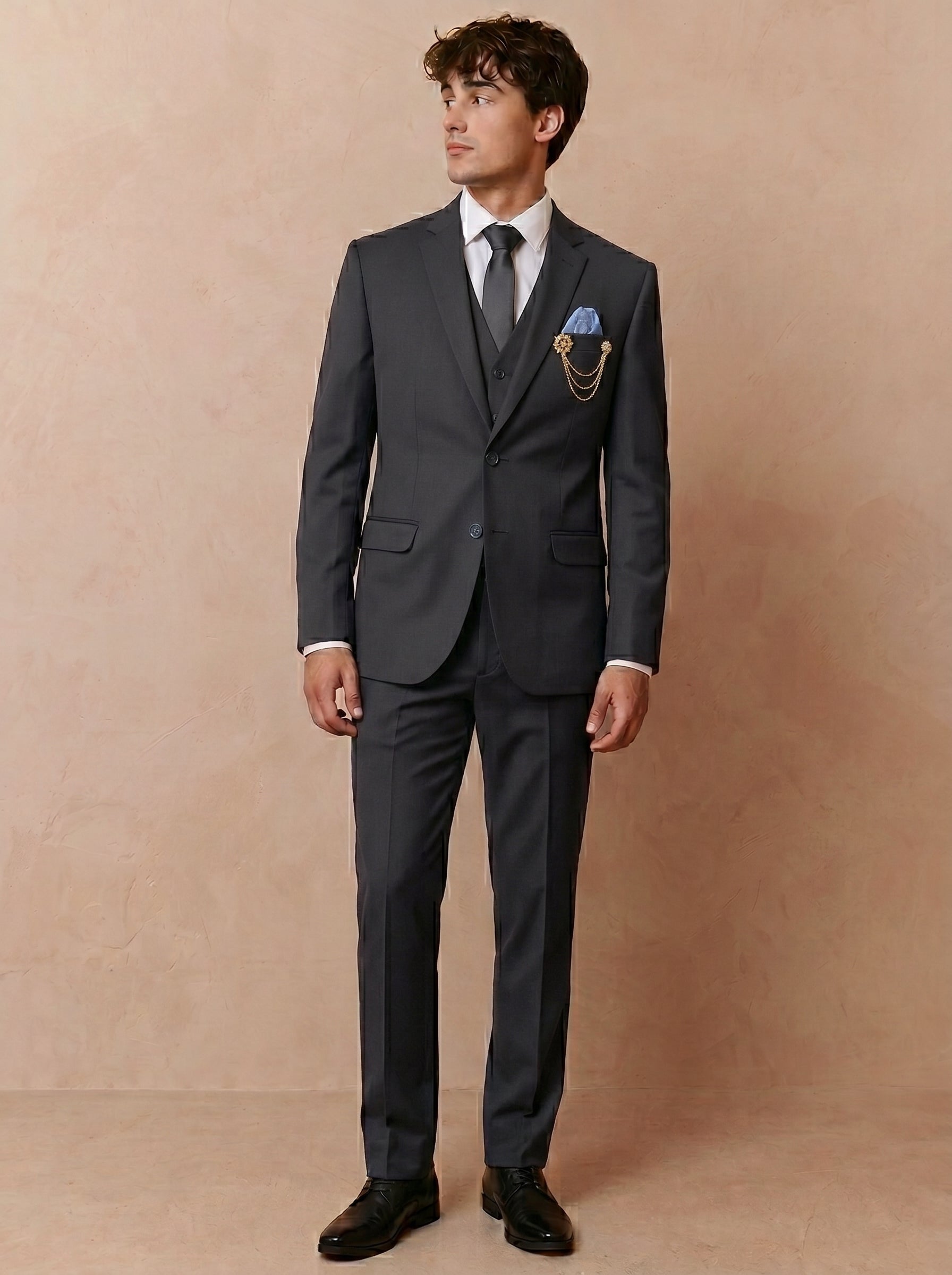 Designer Grey Wedding Suit