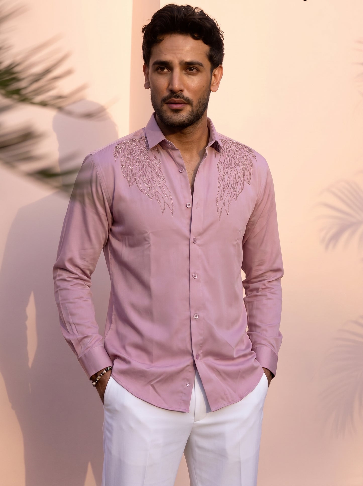 Men's Premium Japanese Embroidered Shirt for Men