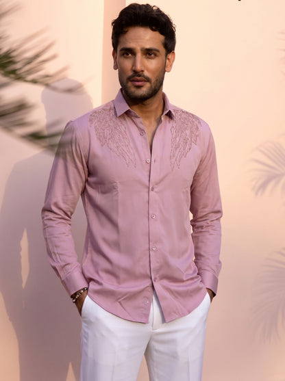 Men's Premium Japanese Embroidered Shirt for Men