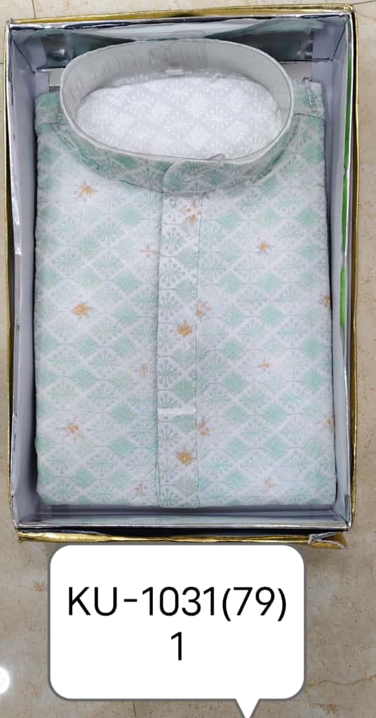 Premium Trendy Chicken Embroidery Shifli Kurta for Men  |Ethnic Festive & Party Wear