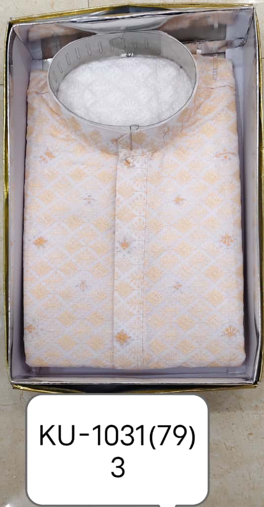 Premium Trendy Chicken Embroidery Shifli Kurta for Men  |Ethnic Festive & Party Wear