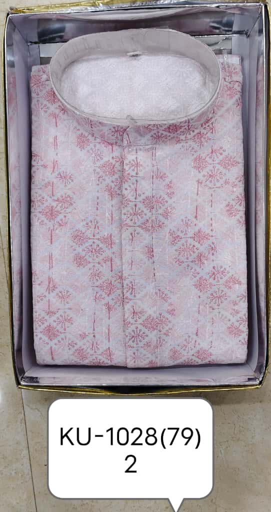 Men’s Stylish Chicken Embroidery Kurta | Party & Festive Wear