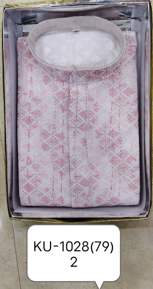 Men’s Stylish Chicken Embroidery Kurta | Party & Festive Wear