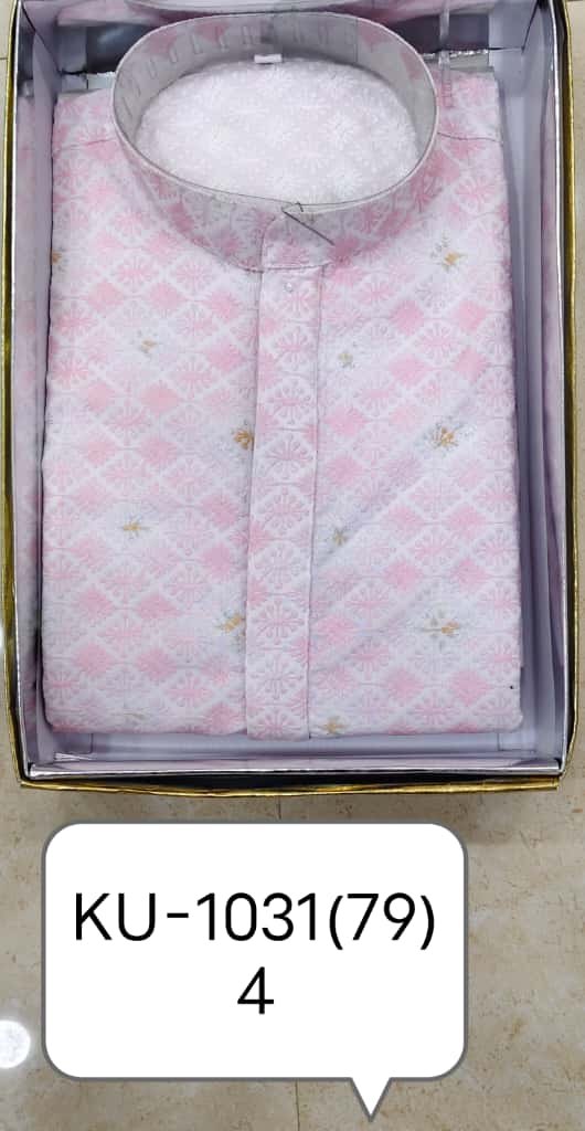 Premium Trendy Chicken Embroidery Shifli Kurta for Men  |Ethnic Festive & Party Wear