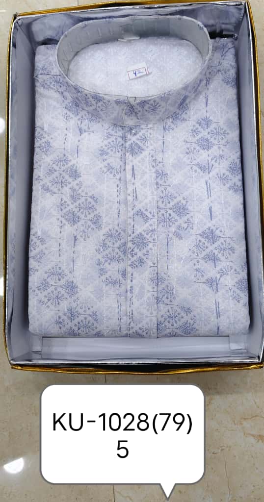 Men’s Stylish Chicken Embroidery Kurta | Party & Festive Wear