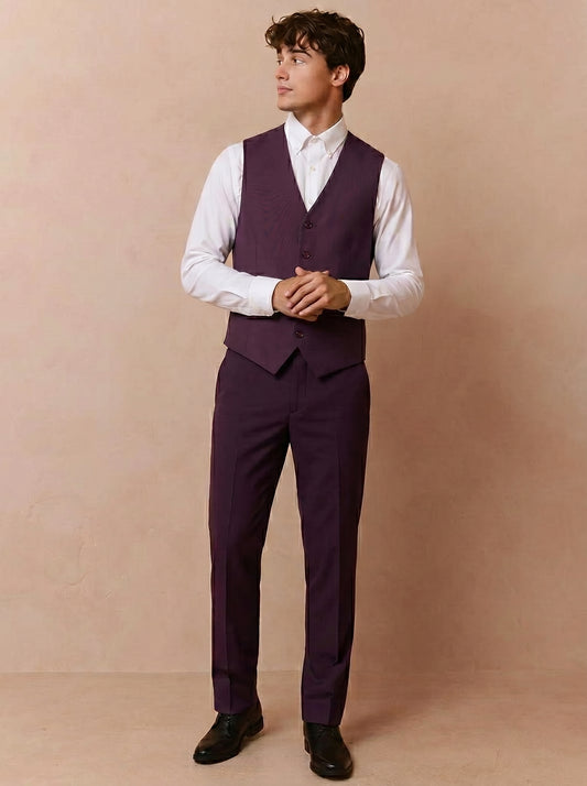 Men's Premium Wine Director Suit